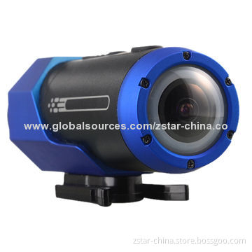 Wi-Fi Sports Camera, Full HD 1,080P Extreme Sports Action DVR Cam WaterproofNew